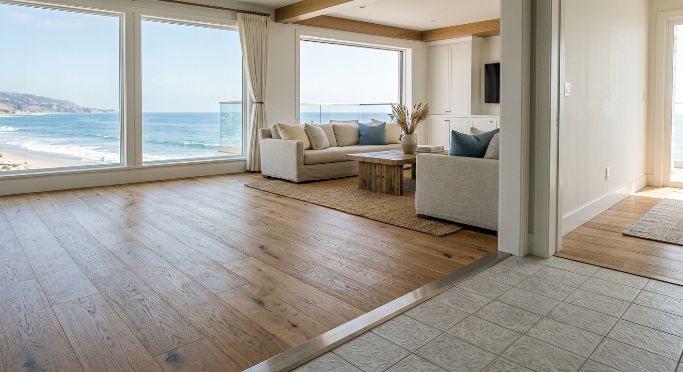Does Salt Air Damage Hardwood Floors? What Actually Holds Up in Coastal Oceanside